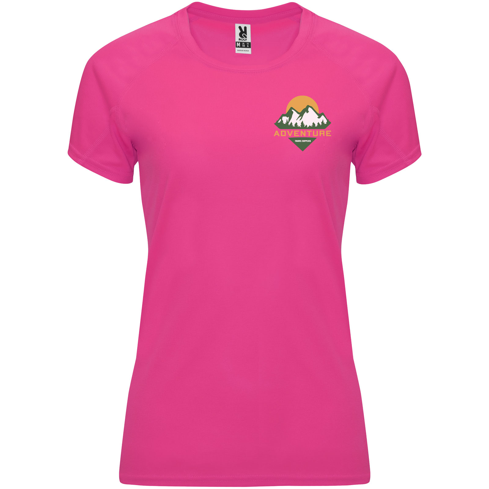 Bahrain 135 g/m2 short sleeve women’s sports t-shirt