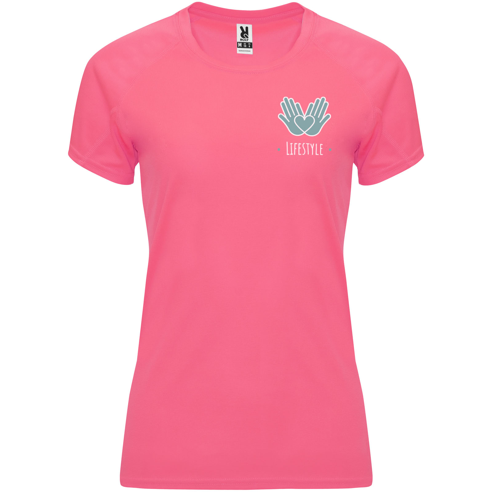 Bahrain 135 g/m2 short sleeve women’s sports t-shirt