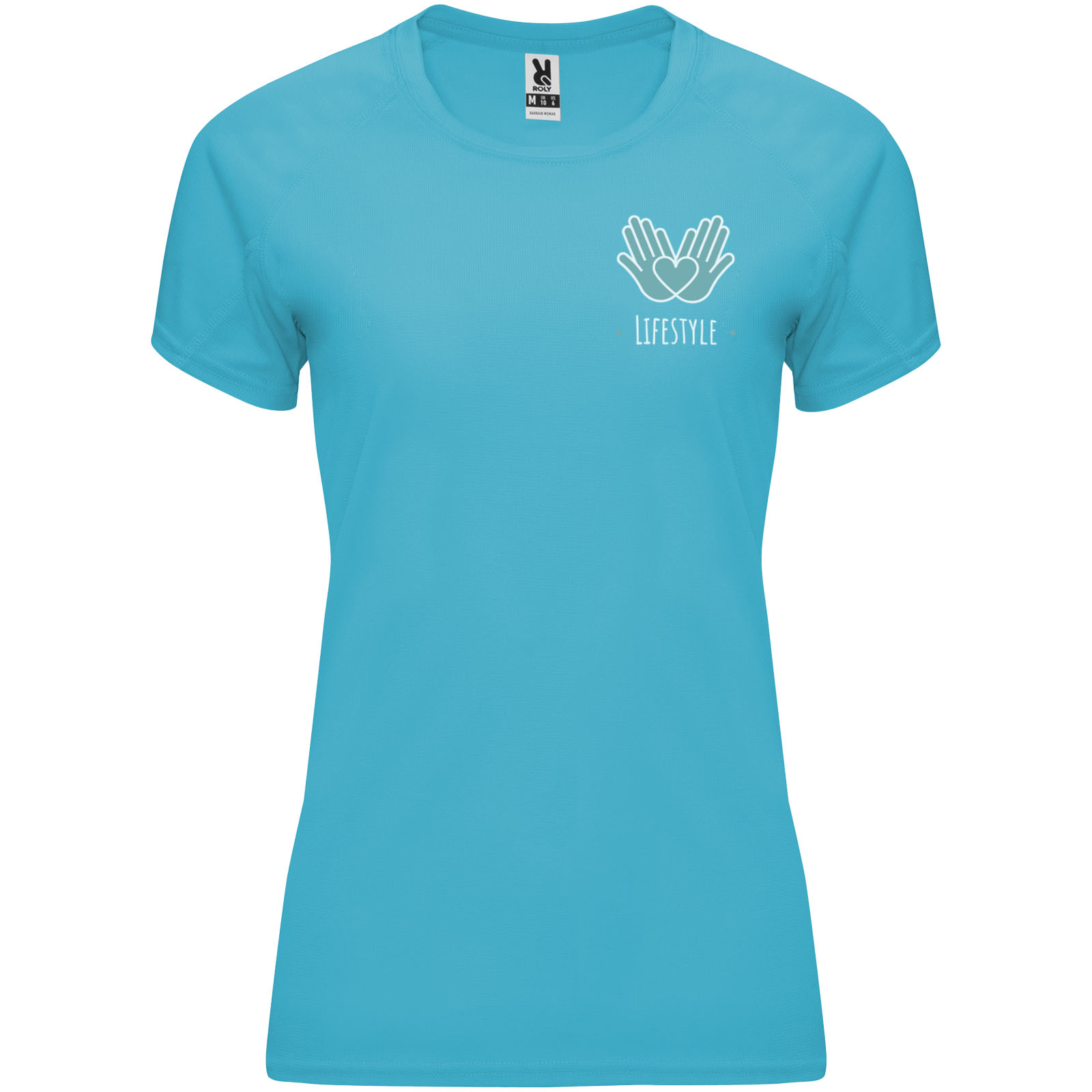 Bahrain 135 g/m2 short sleeve women’s sports t-shirt