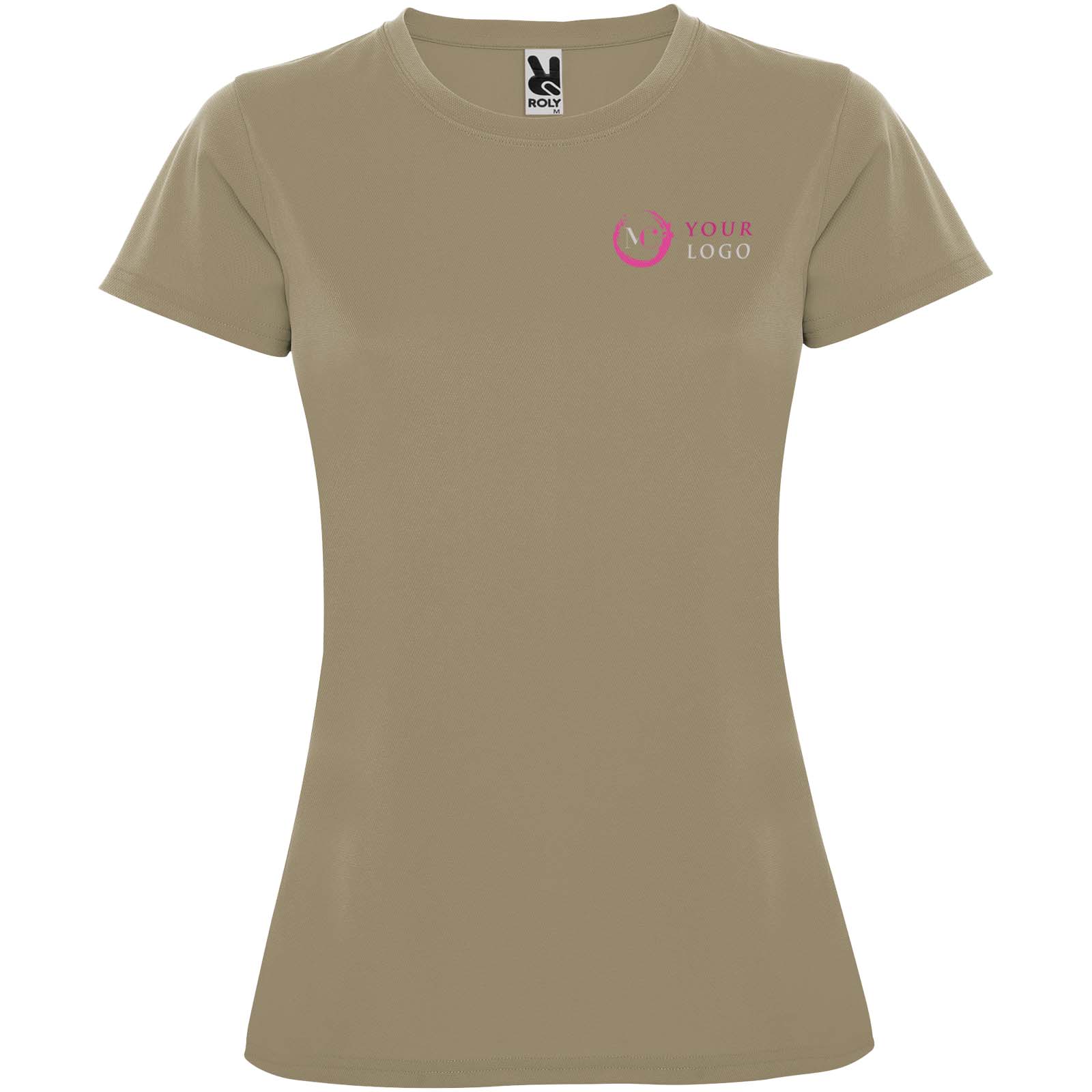 Montecarlo 150 g/m² short sleeve women’s sports t-shirt