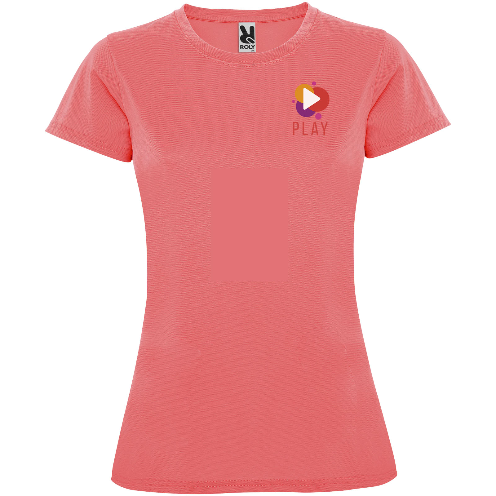 Montecarlo 150 g/m² short sleeve women’s sports t-shirt