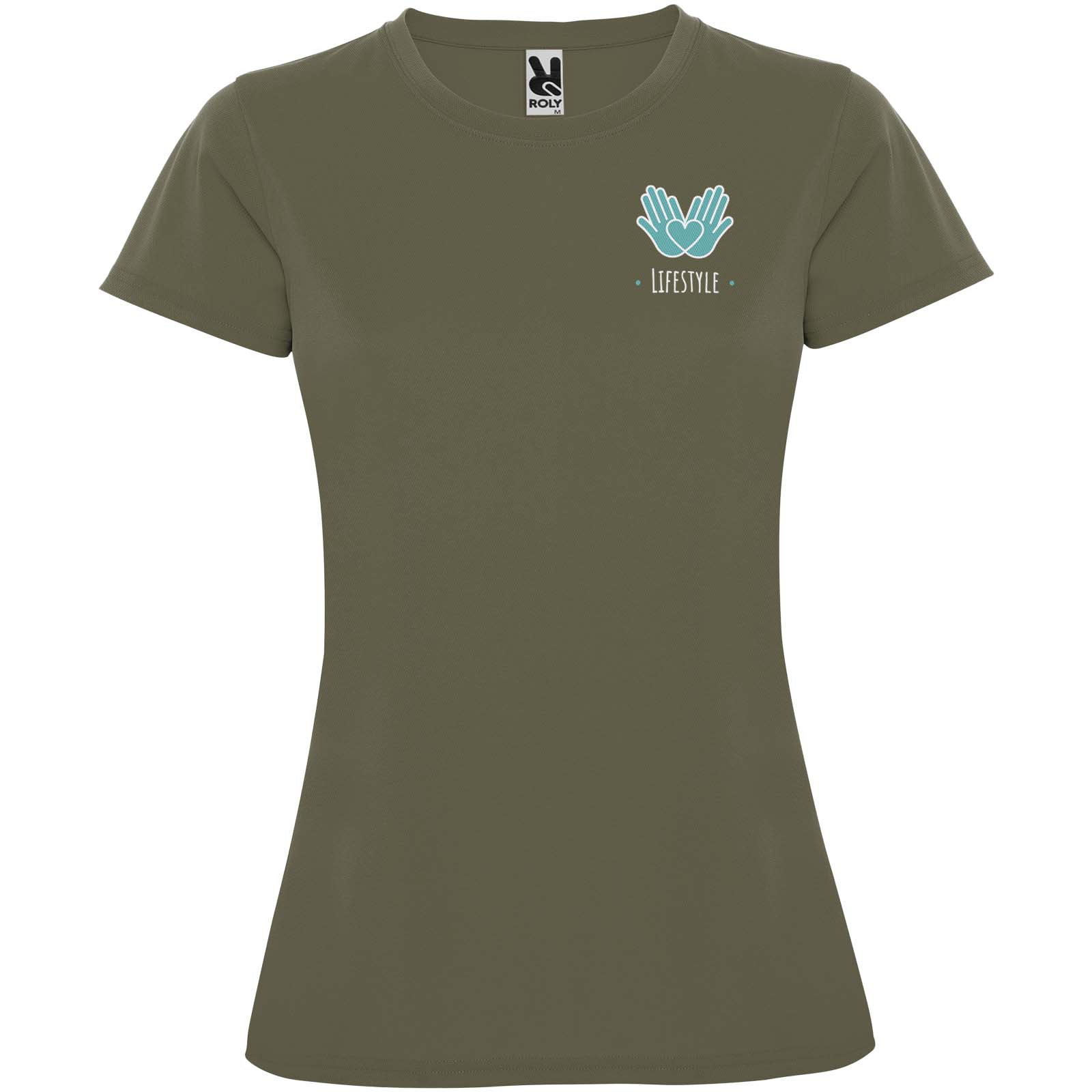Montecarlo 150 g/m² short sleeve women’s sports t-shirt