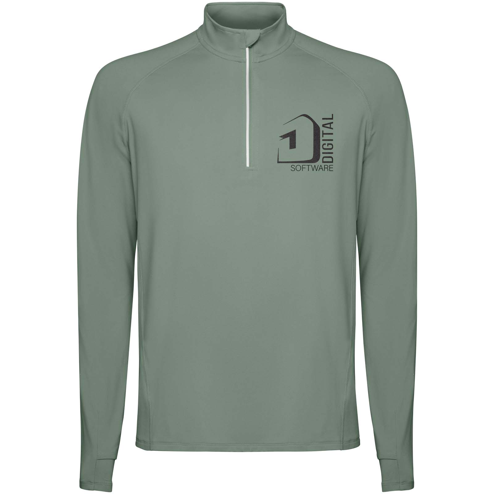 Estambul 200 g/m² long sleeve men’s half zip sweatshirt