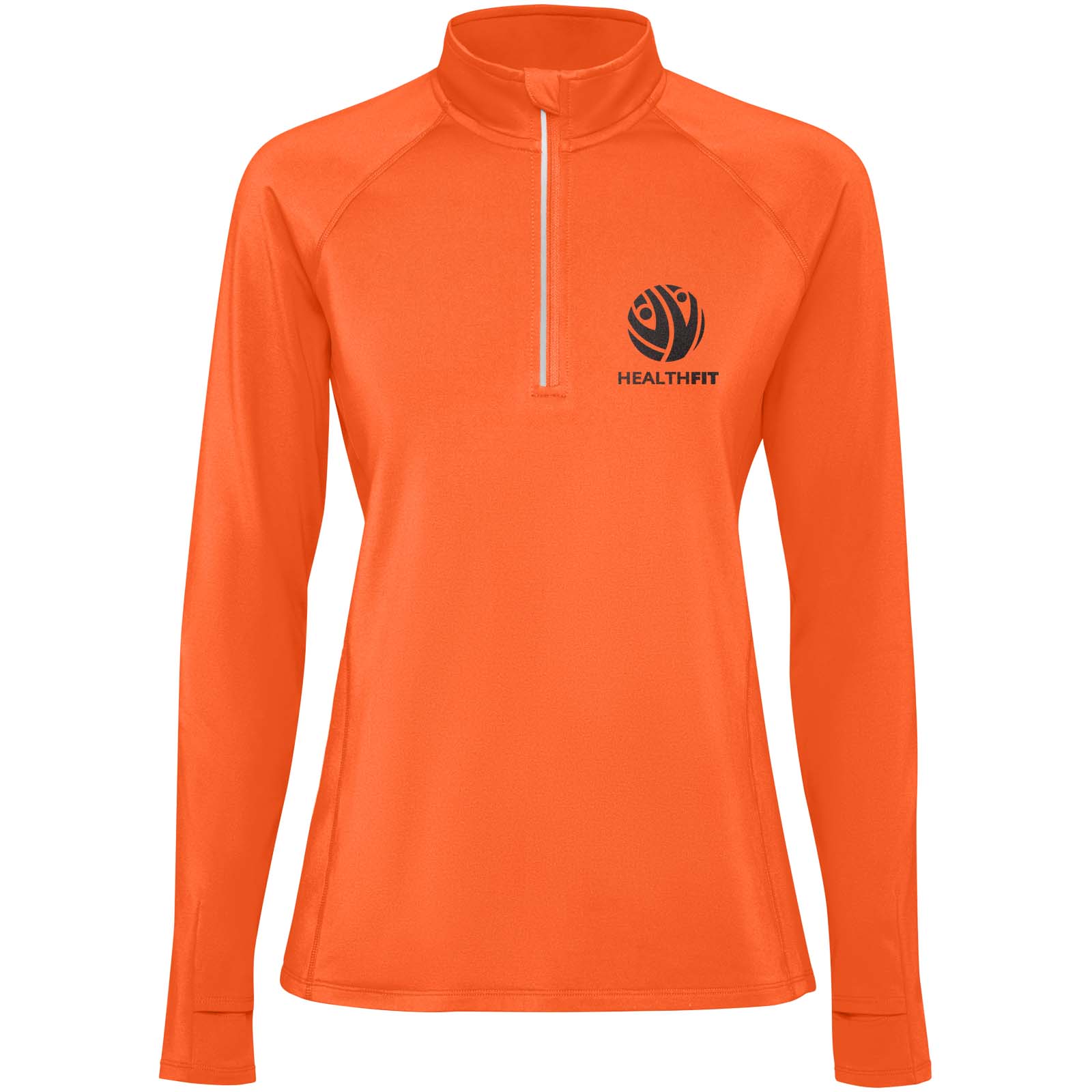 Estambul 200 g/m² long sleeve women’s half zip sweatshirt