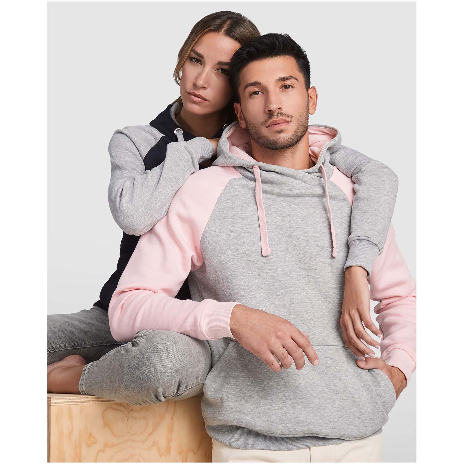 Badet 280 g/m² unisex two-tone hoodie