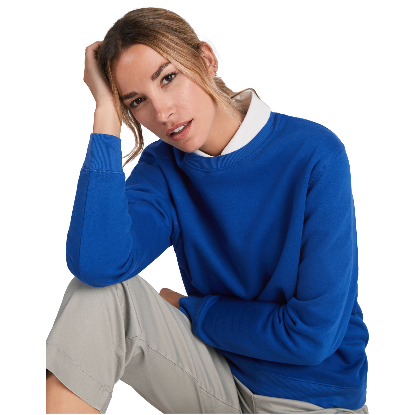 Batian 300 g/m² organic cotton unisex crewneck sweater