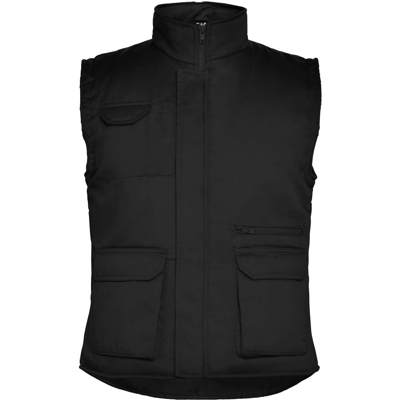Almanzor multi-purpose workwear bodywarmer with high neck