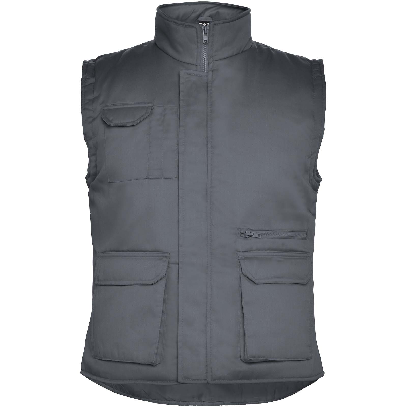 Almanzor multi-purpose workwear bodywarmer with high neck