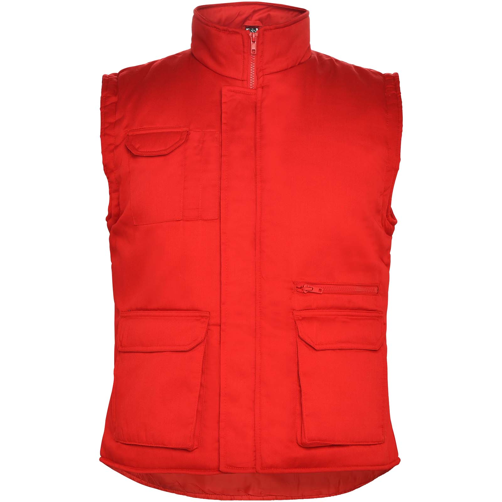 Almanzor multi-purpose workwear bodywarmer with high neck