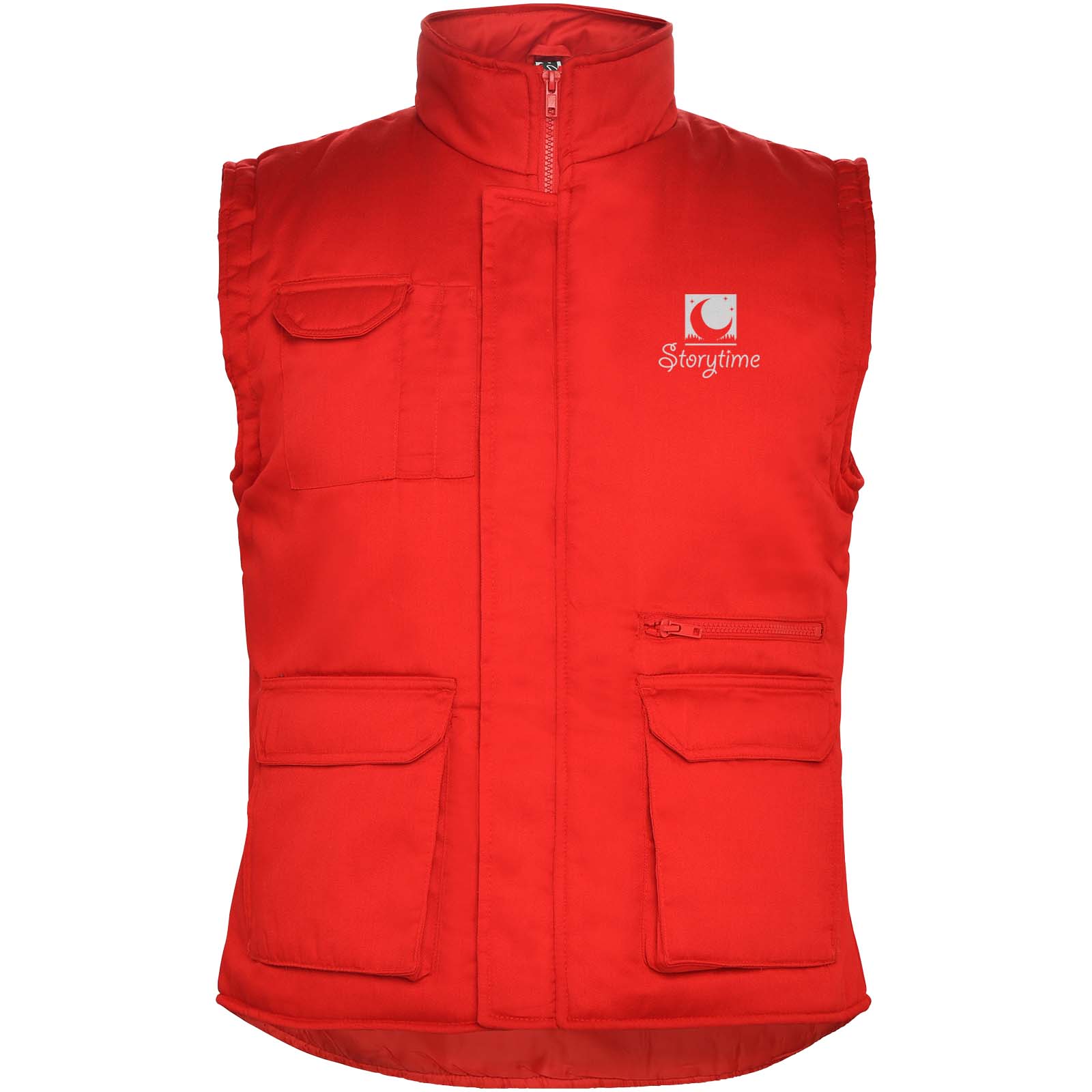 Almanzor multi-purpose workwear bodywarmer with high neck