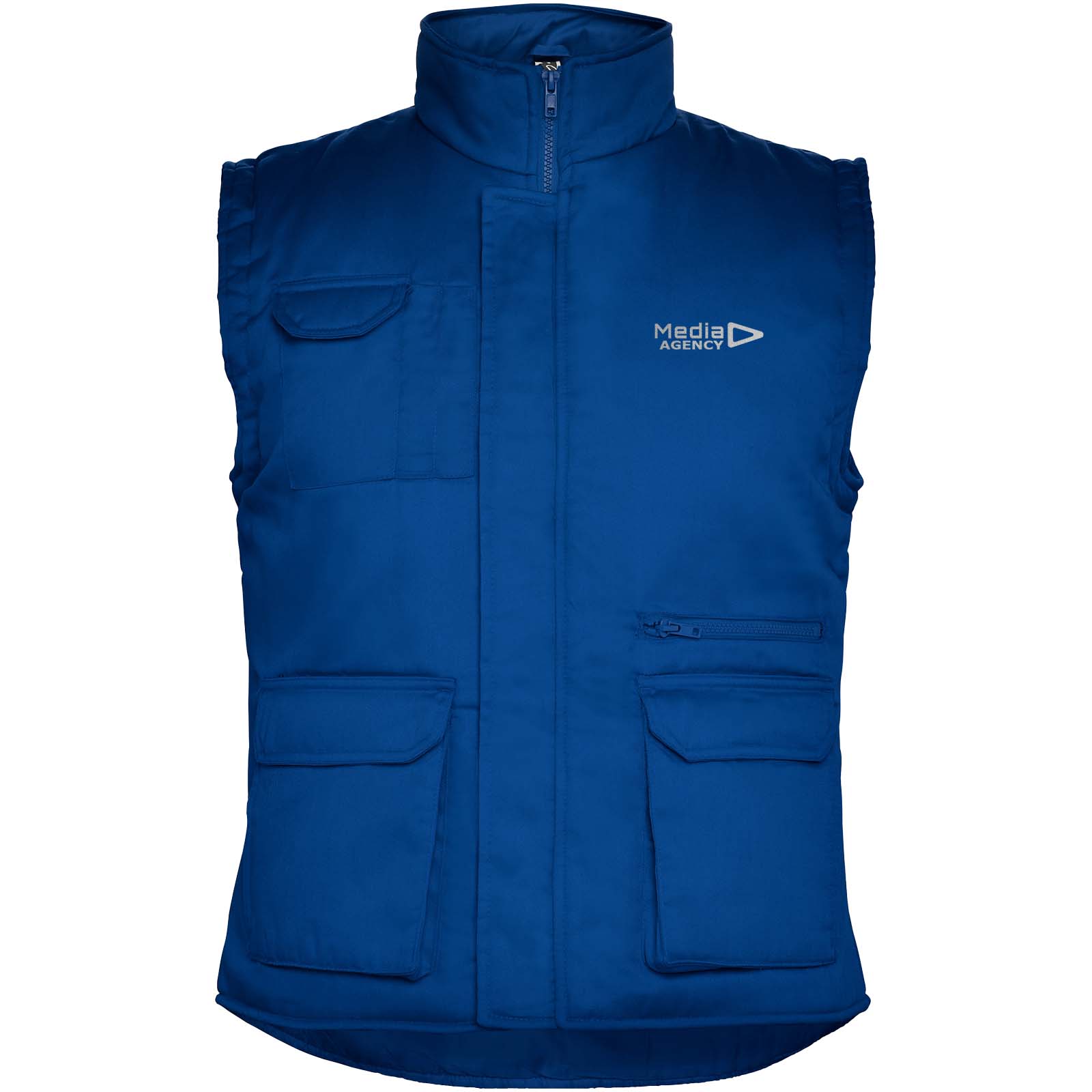 Almanzor multi-purpose workwear bodywarmer with high neck
