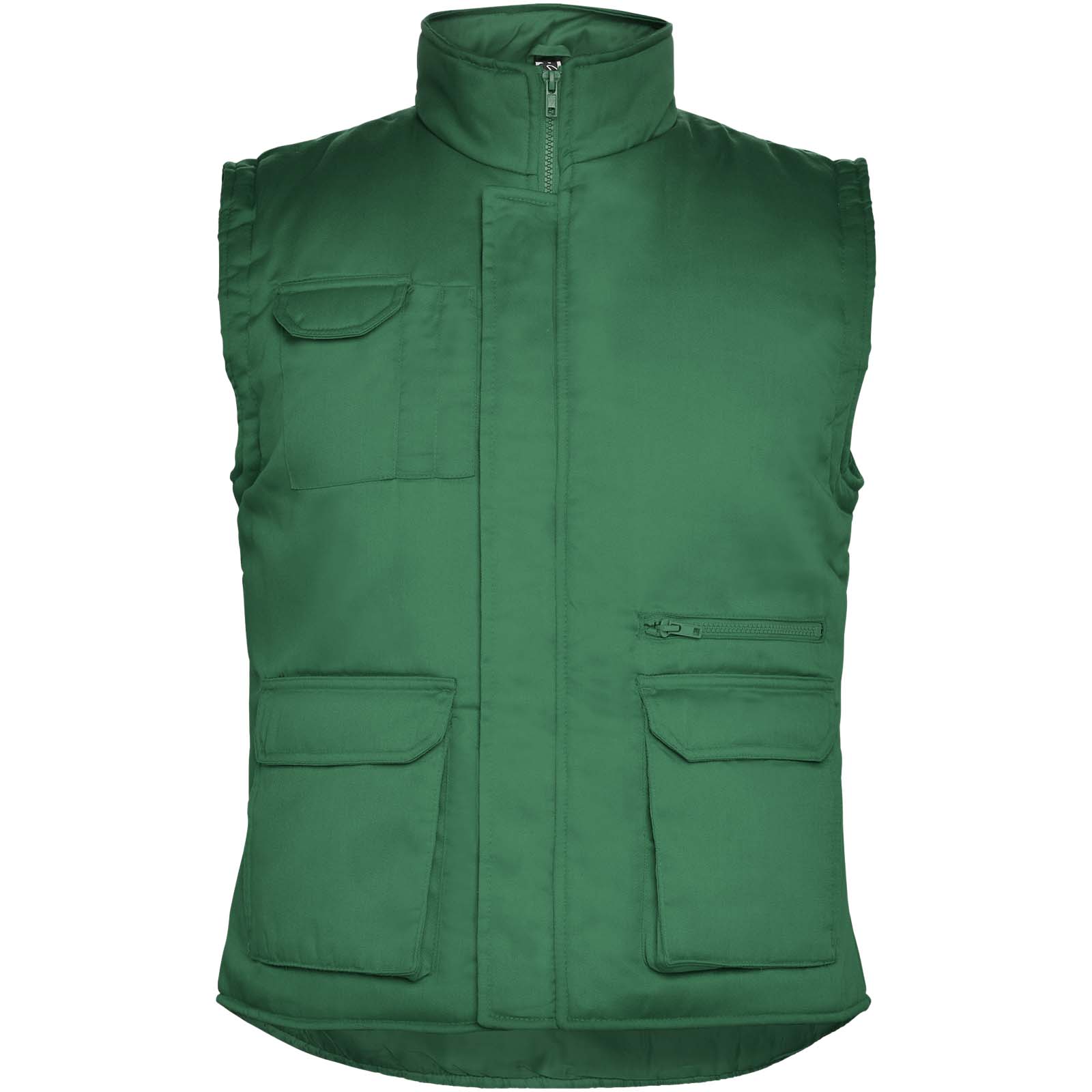 Almanzor multi-purpose workwear bodywarmer with high neck