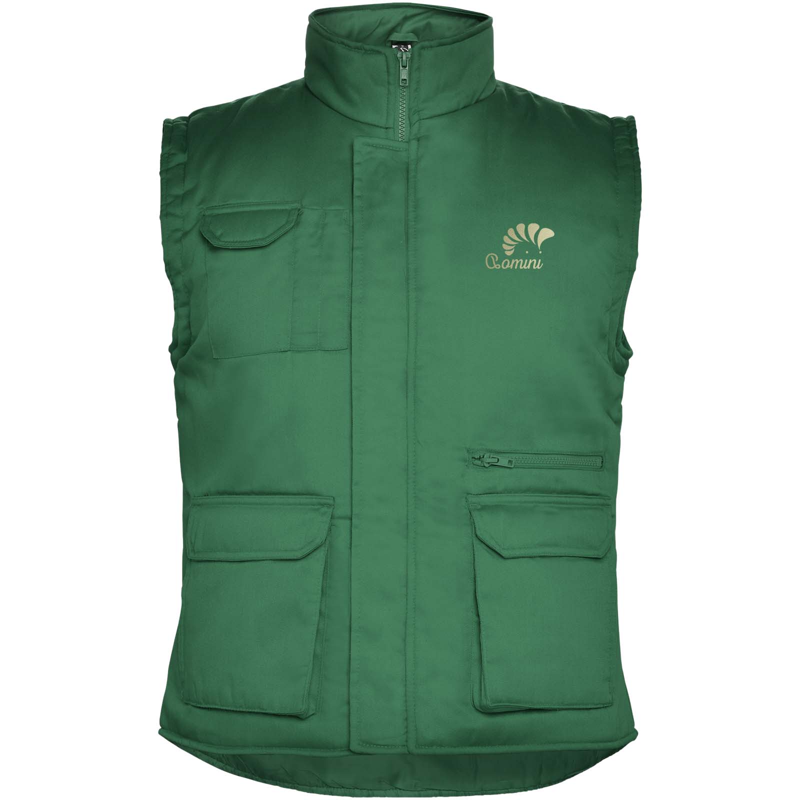 Almanzor multi-purpose workwear bodywarmer with high neck