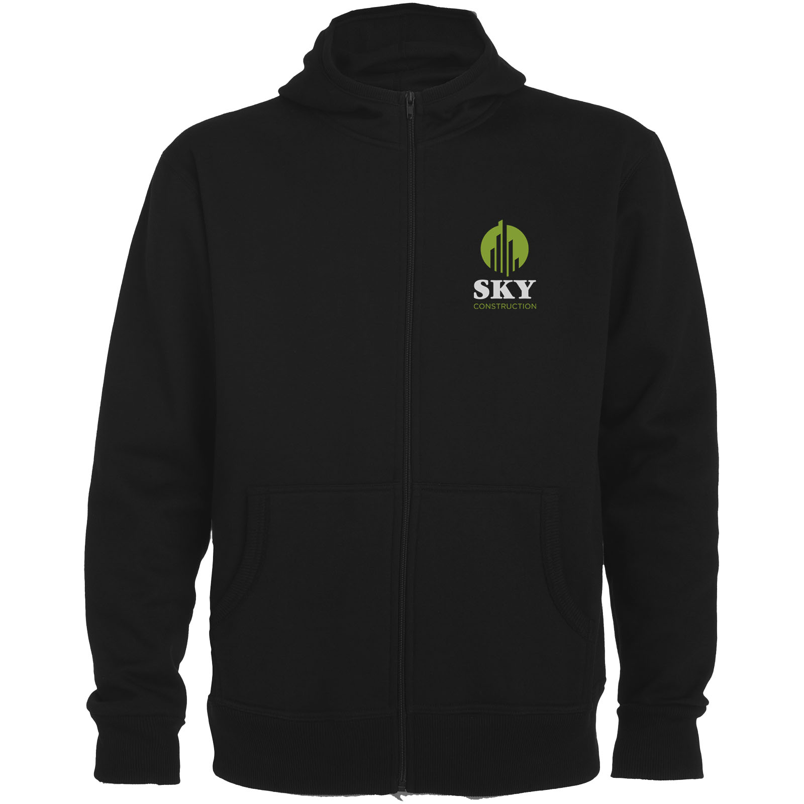 Montblanc 280 g/m² unisex full zip hoodie