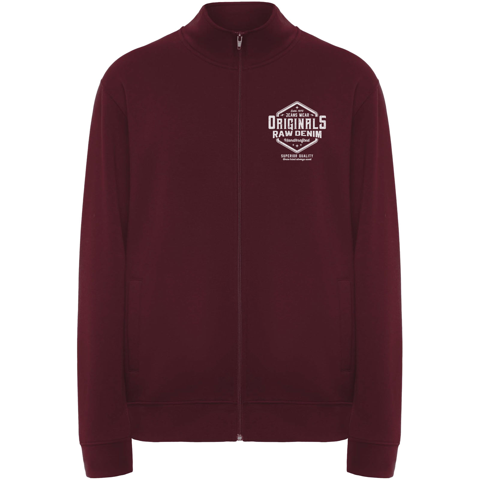 Ulan 280 g/m² unisex full zip sweater