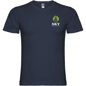 Samoyedo 155 g/m² short sleeve men’s v-neck t-shirt