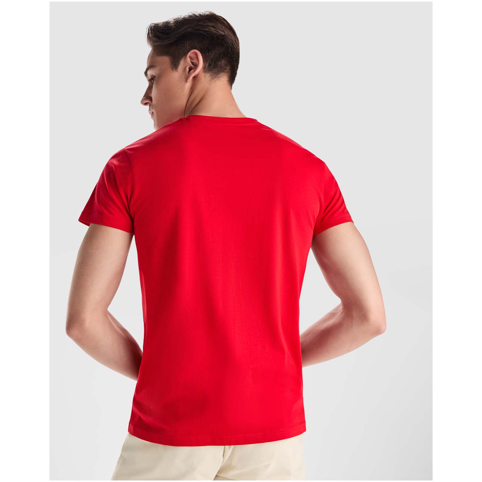 Samoyedo 155 g/m² short sleeve men’s v-neck t-shirt