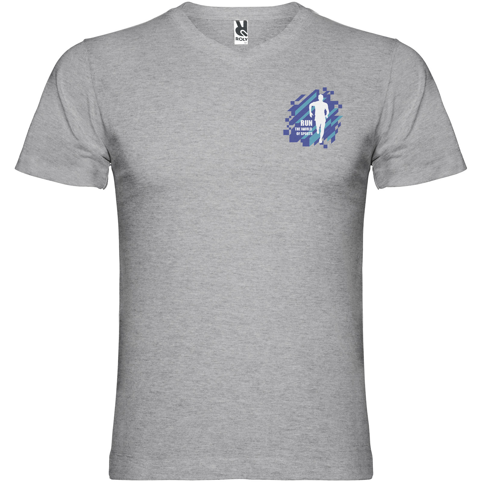 Samoyedo 155 g/m² short sleeve men’s v-neck t-shirt