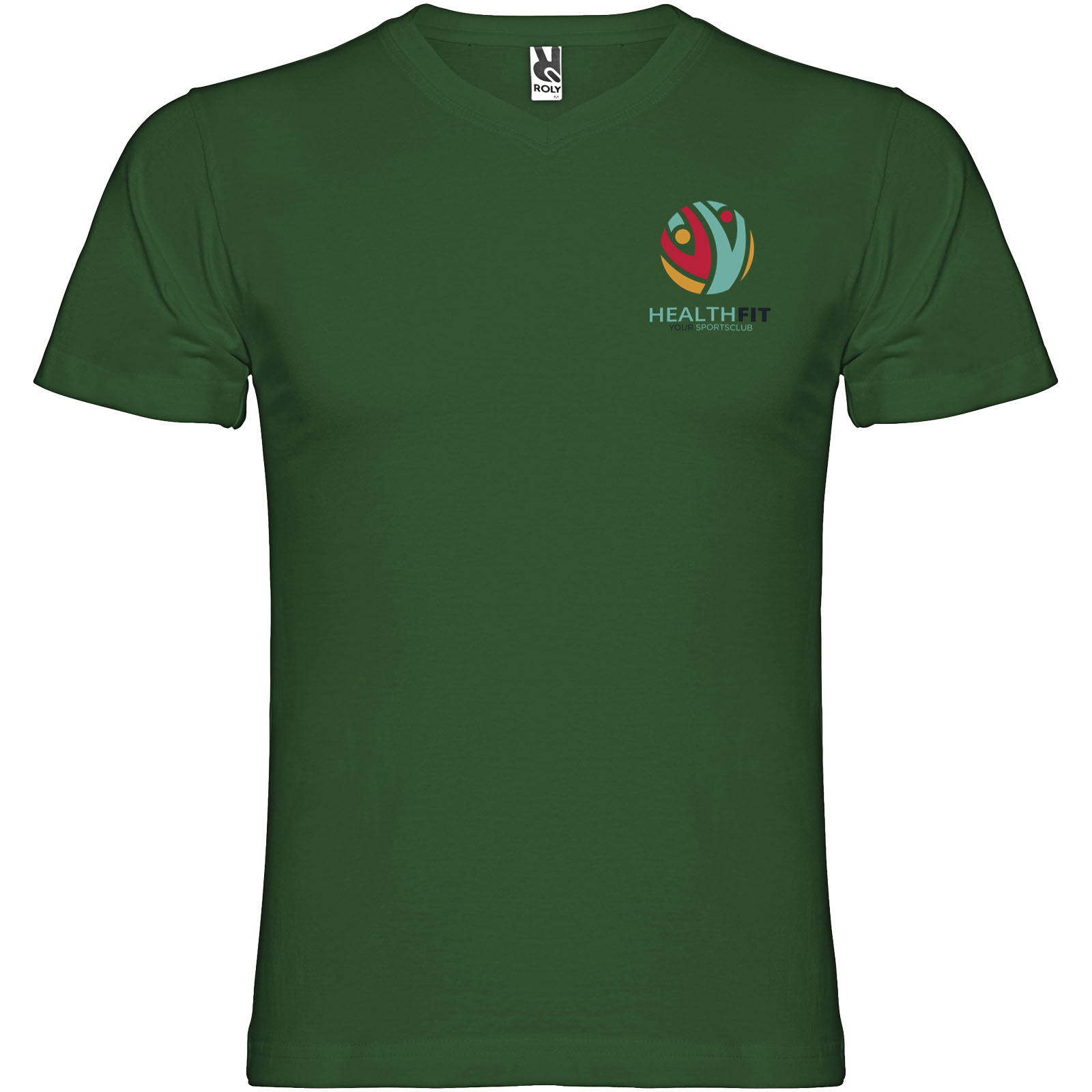 Samoyedo 155 g/m² short sleeve men’s v-neck t-shirt