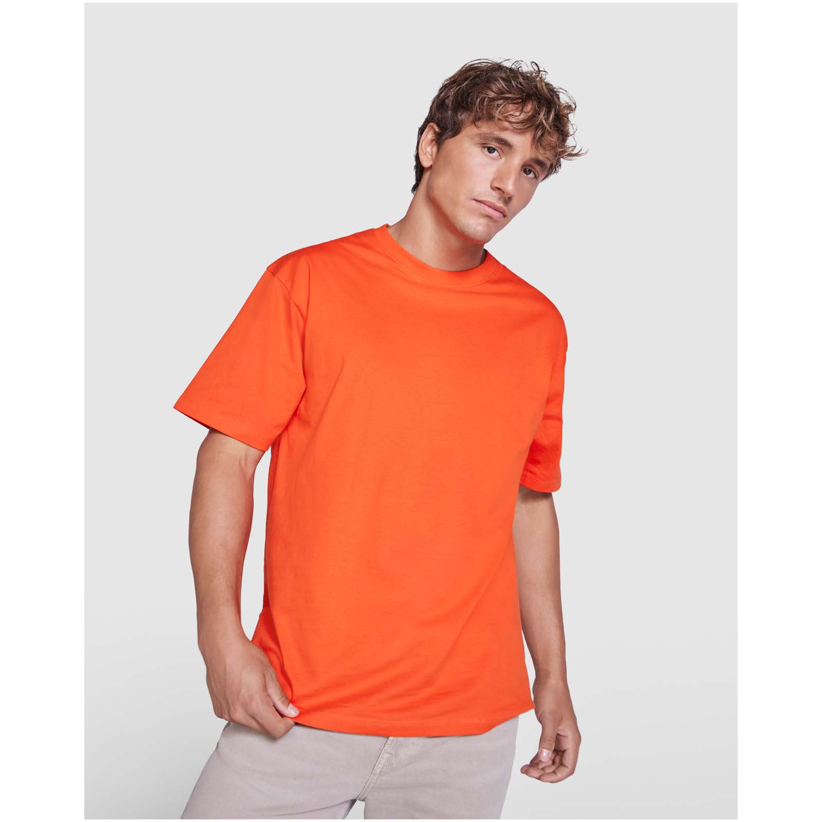 Bull 210 g/m² short sleeve unisex oversized t-shirt