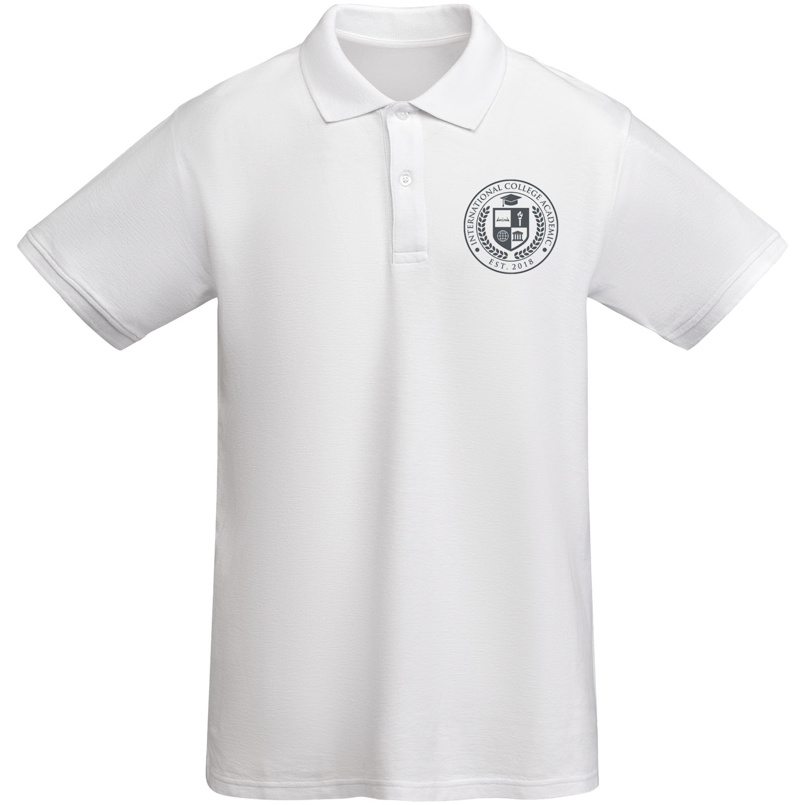 Prince 210 g/m² organic cotton short sleeve men’s polo