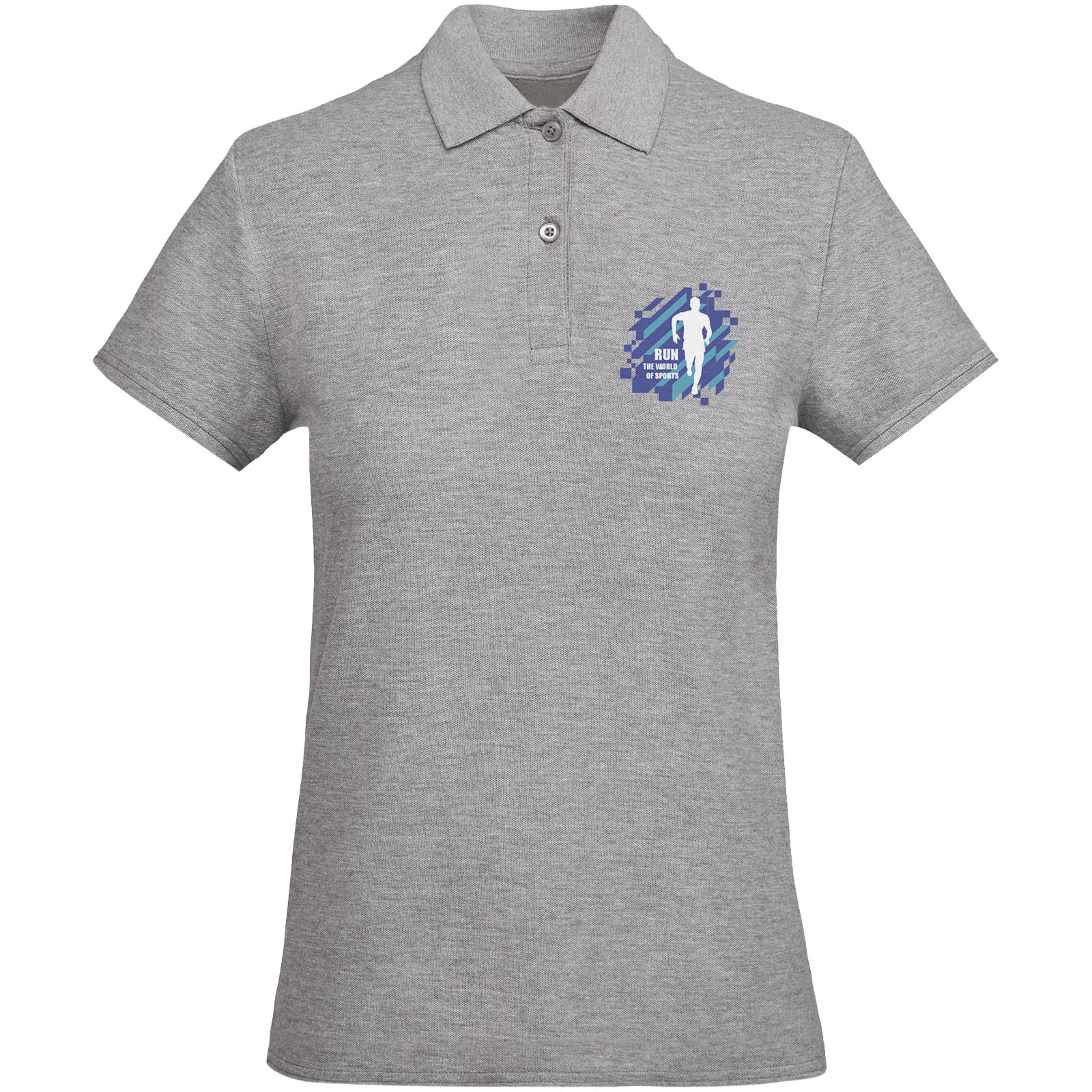 Prince 210 g/m² organic cotton short sleeve women’s polo