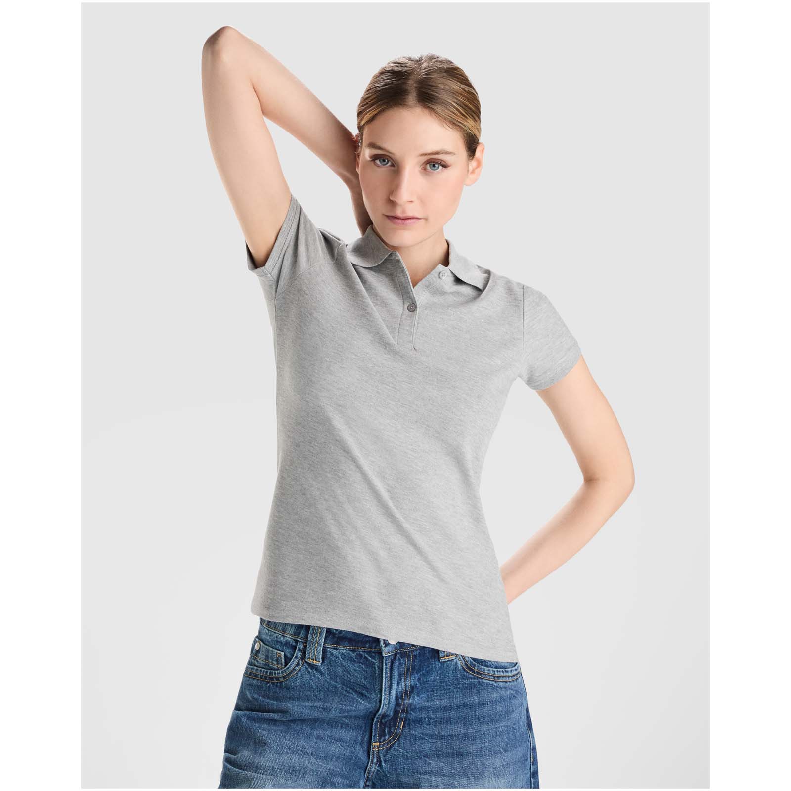 Prince 210 g/m² organic cotton short sleeve women’s polo