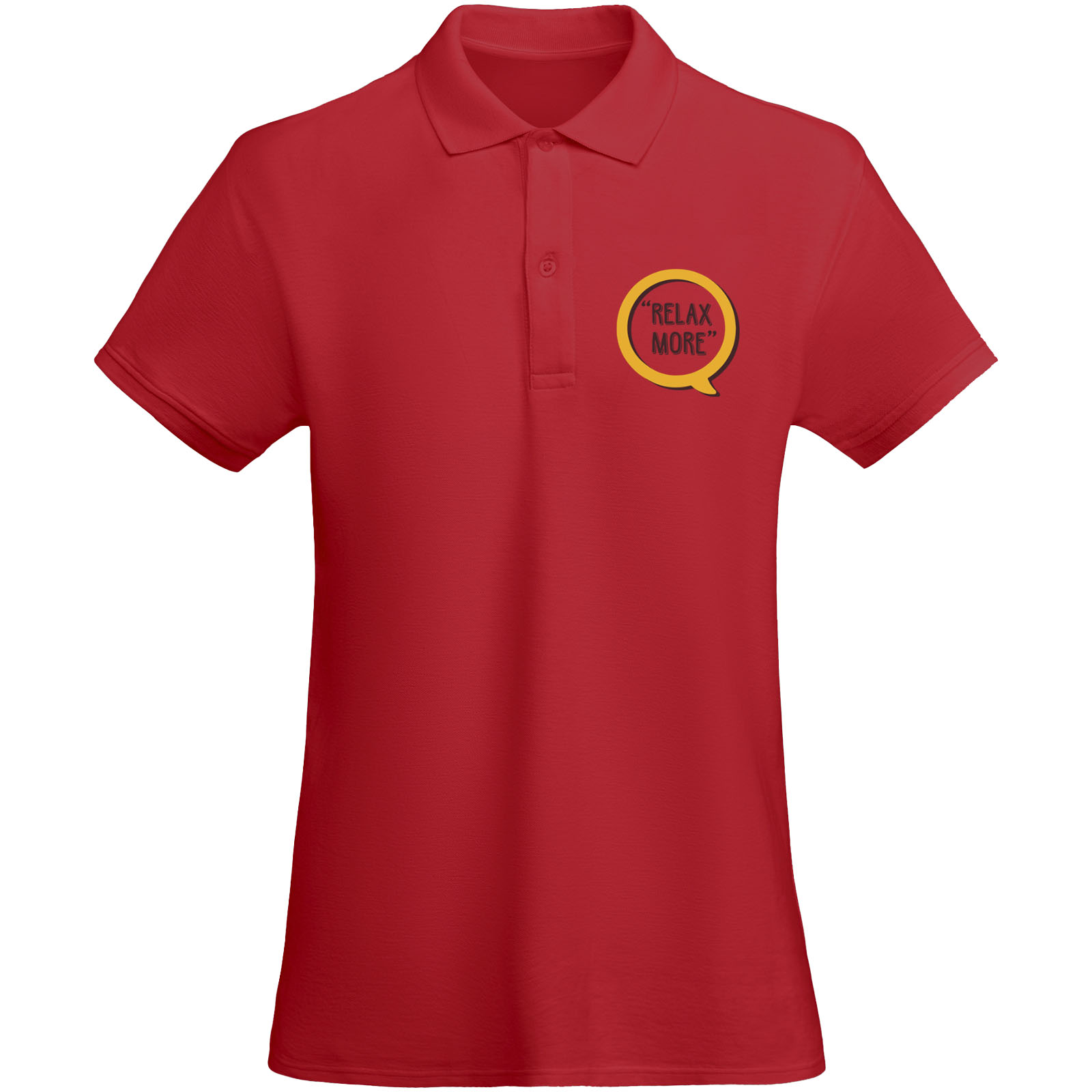 Prince 210 g/m² organic cotton short sleeve women’s polo