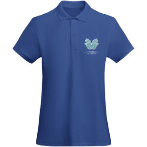 Prince 210 g/m² organic cotton short sleeve women’s polo