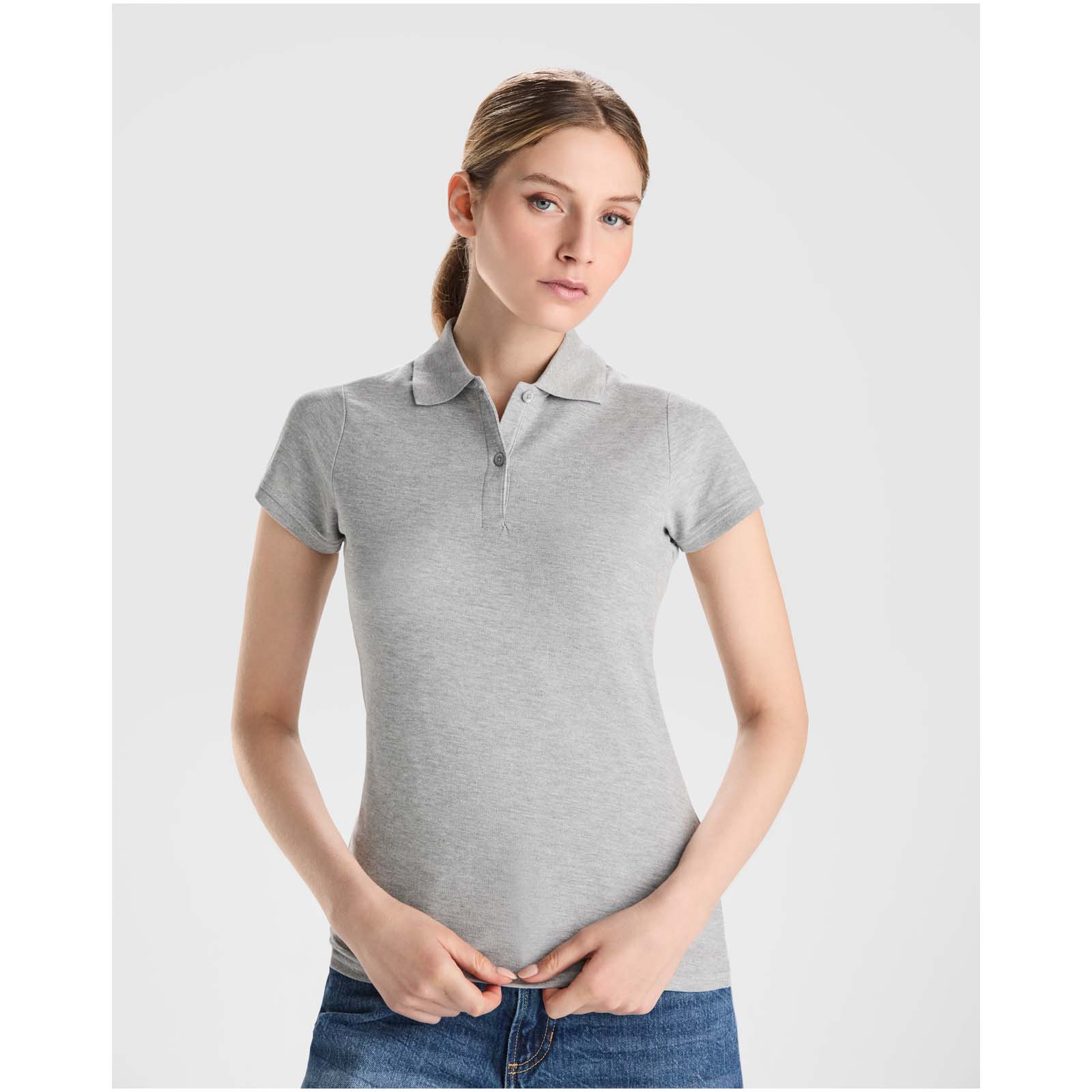 Prince 210 g/m² organic cotton short sleeve women’s polo