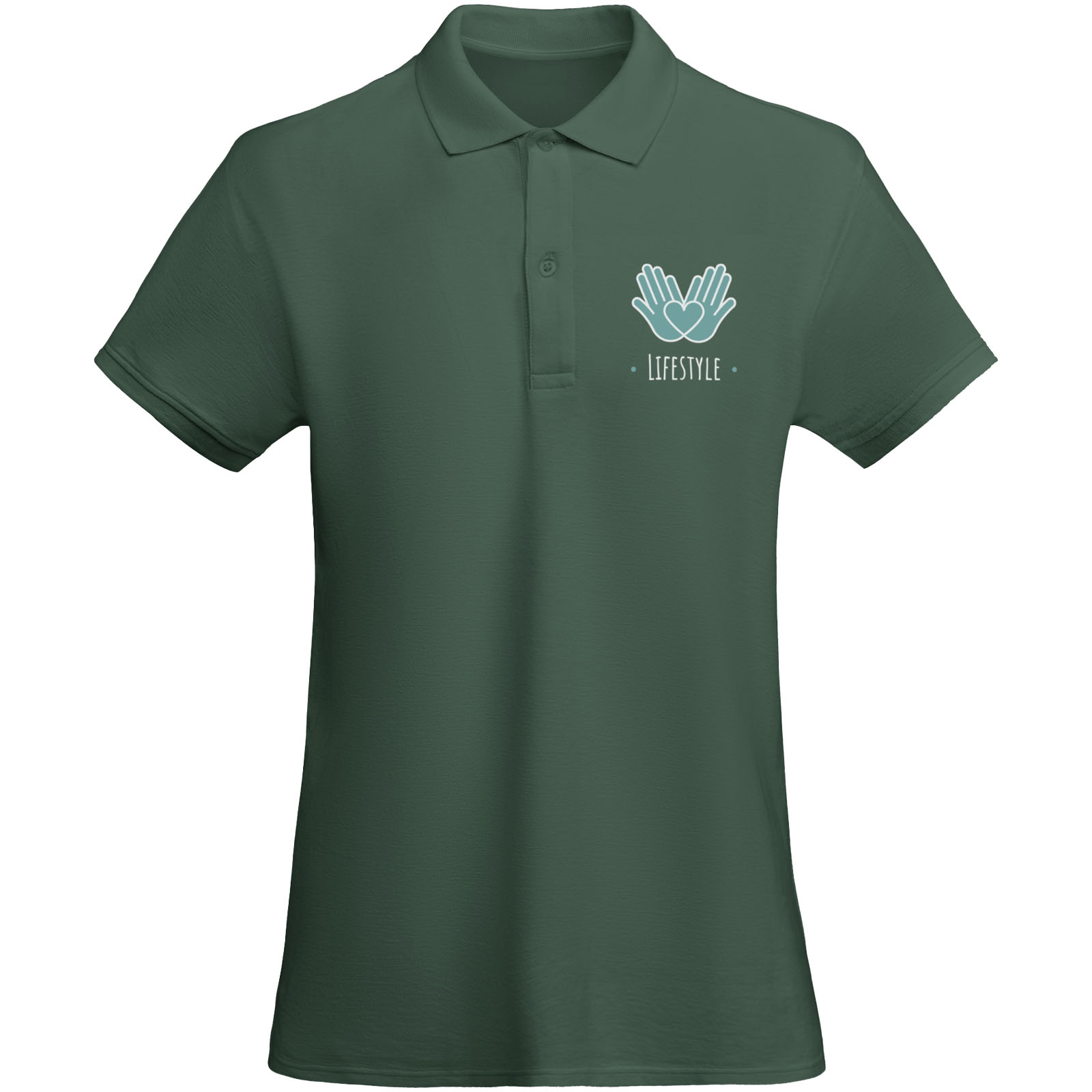 Prince 210 g/m² organic cotton short sleeve women’s polo