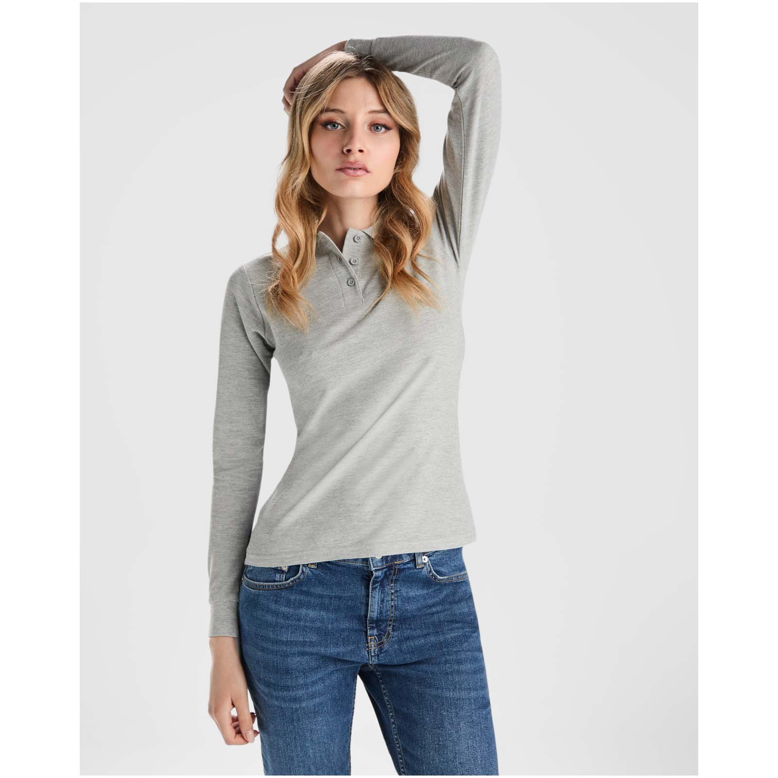 Estrella 220 g/m² long sleeve women’s polo