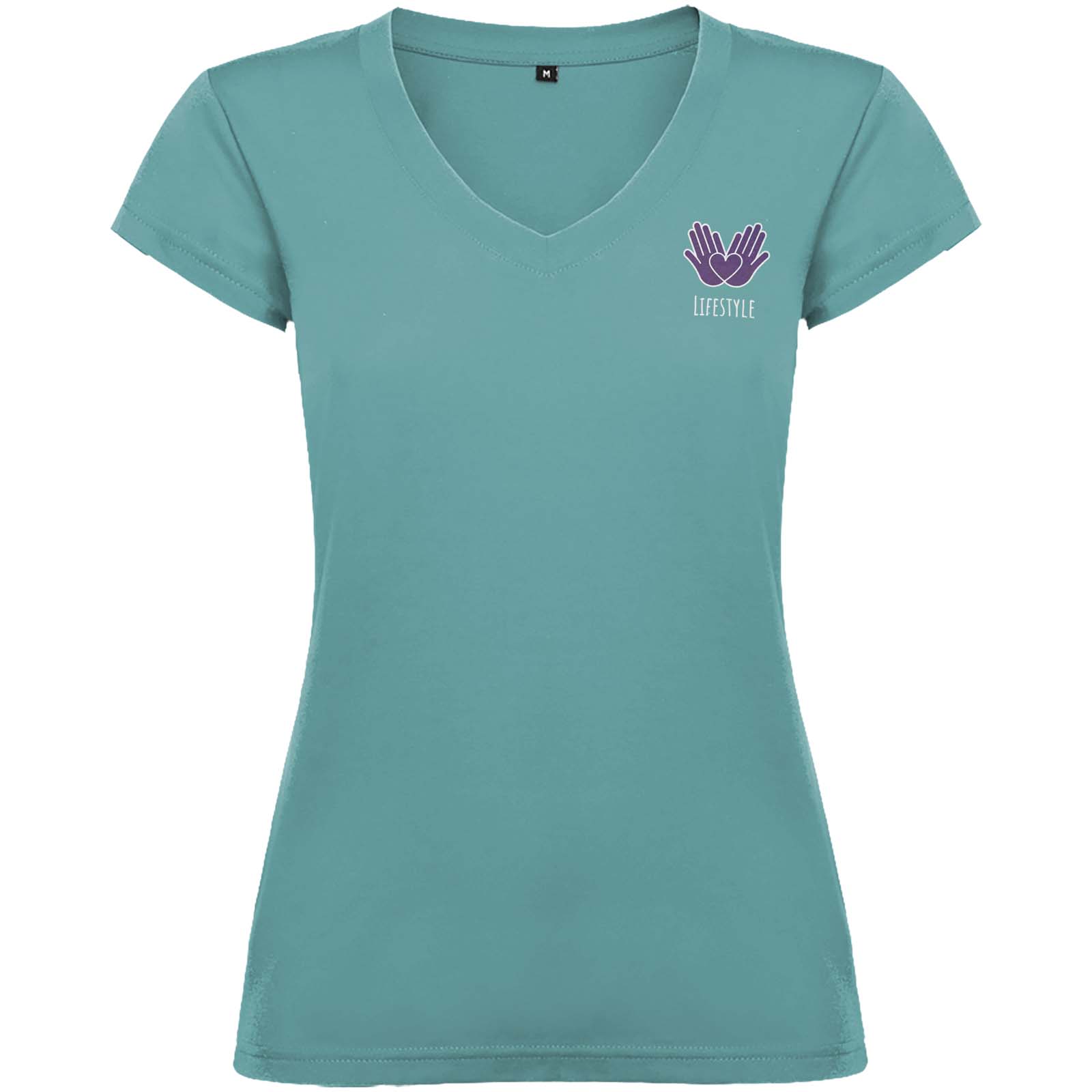 Victoria 155 g/m² short sleeve women’s v-neck t-shirt