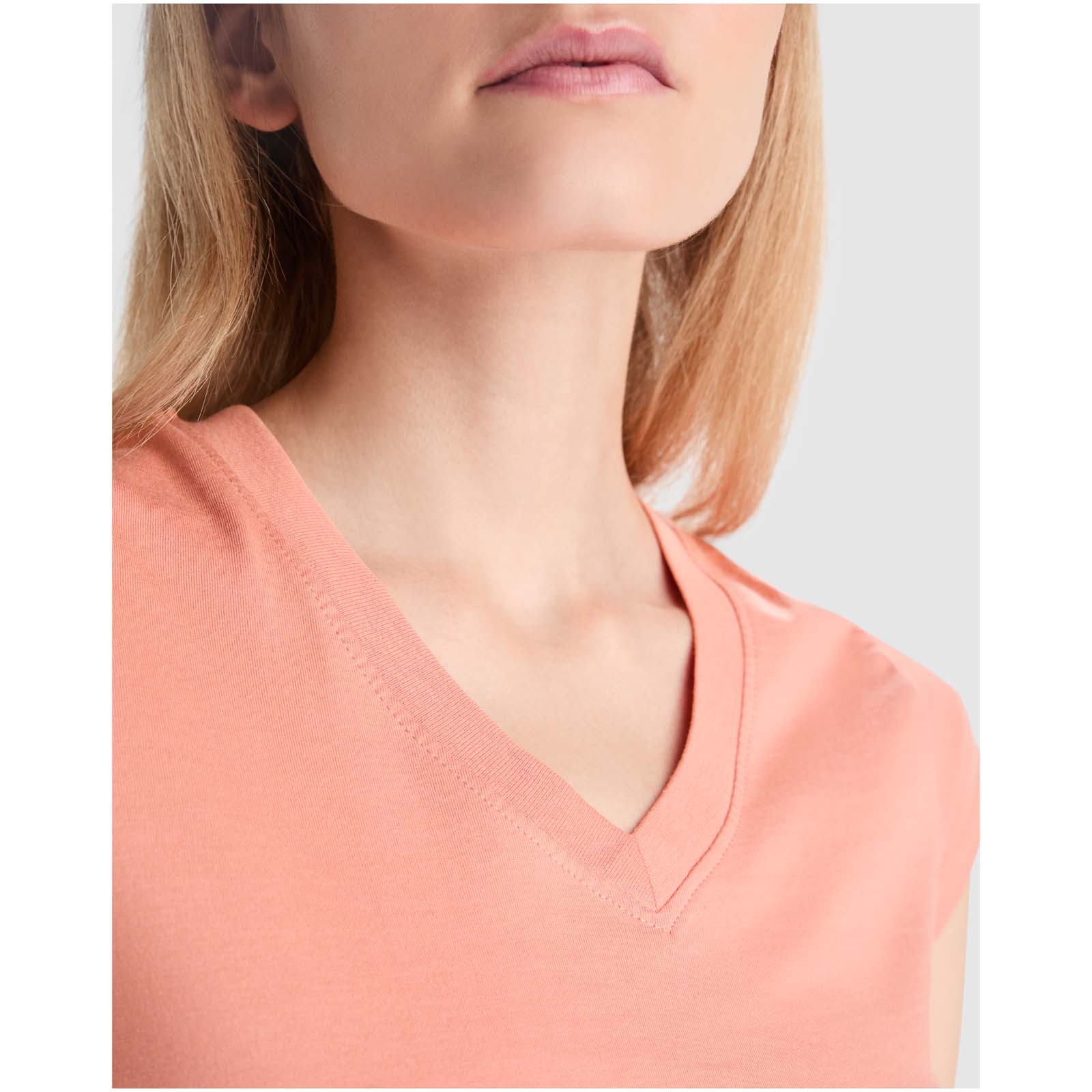 Victoria 155 g/m² short sleeve women’s v-neck t-shirt