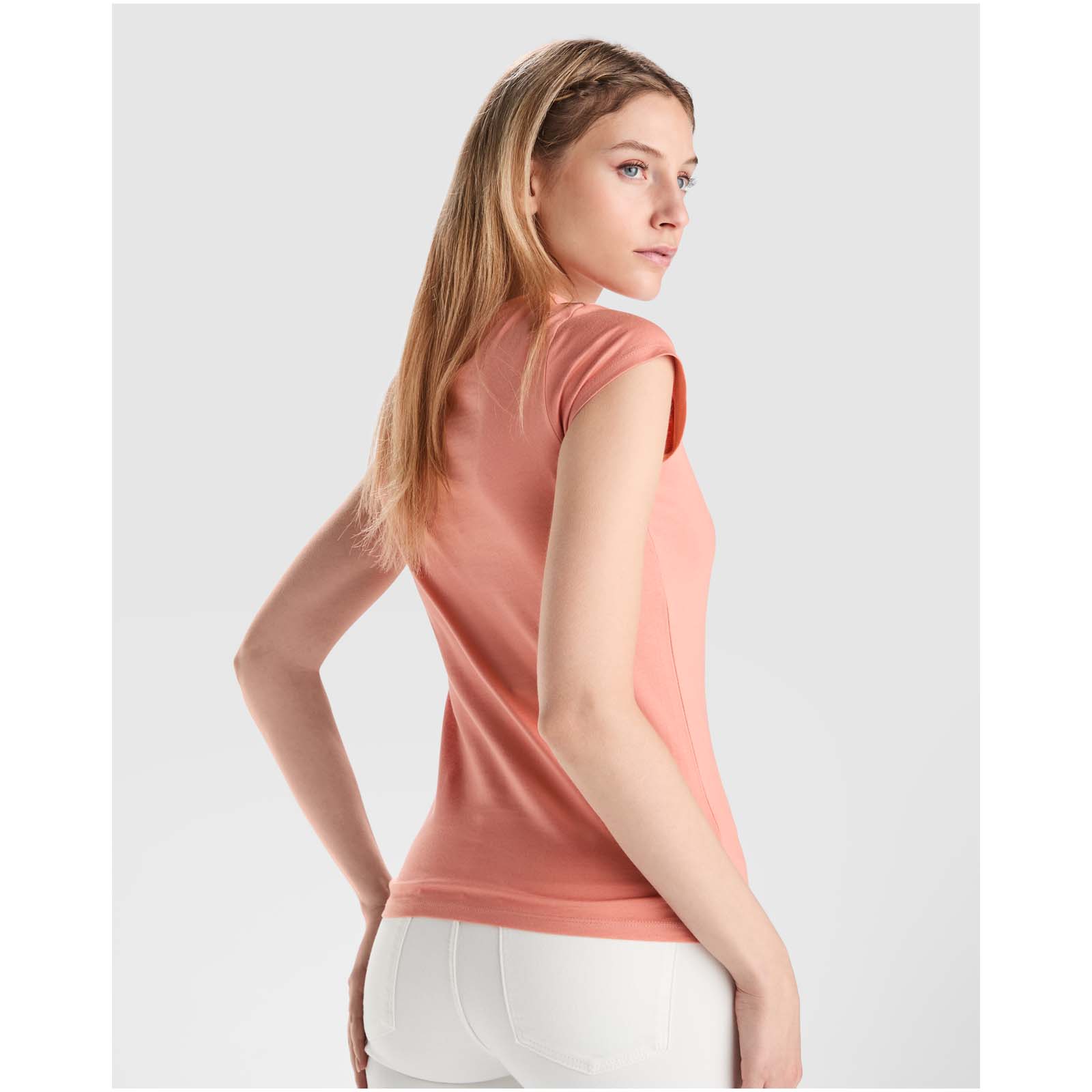 Victoria 155 g/m² short sleeve women’s v-neck t-shirt