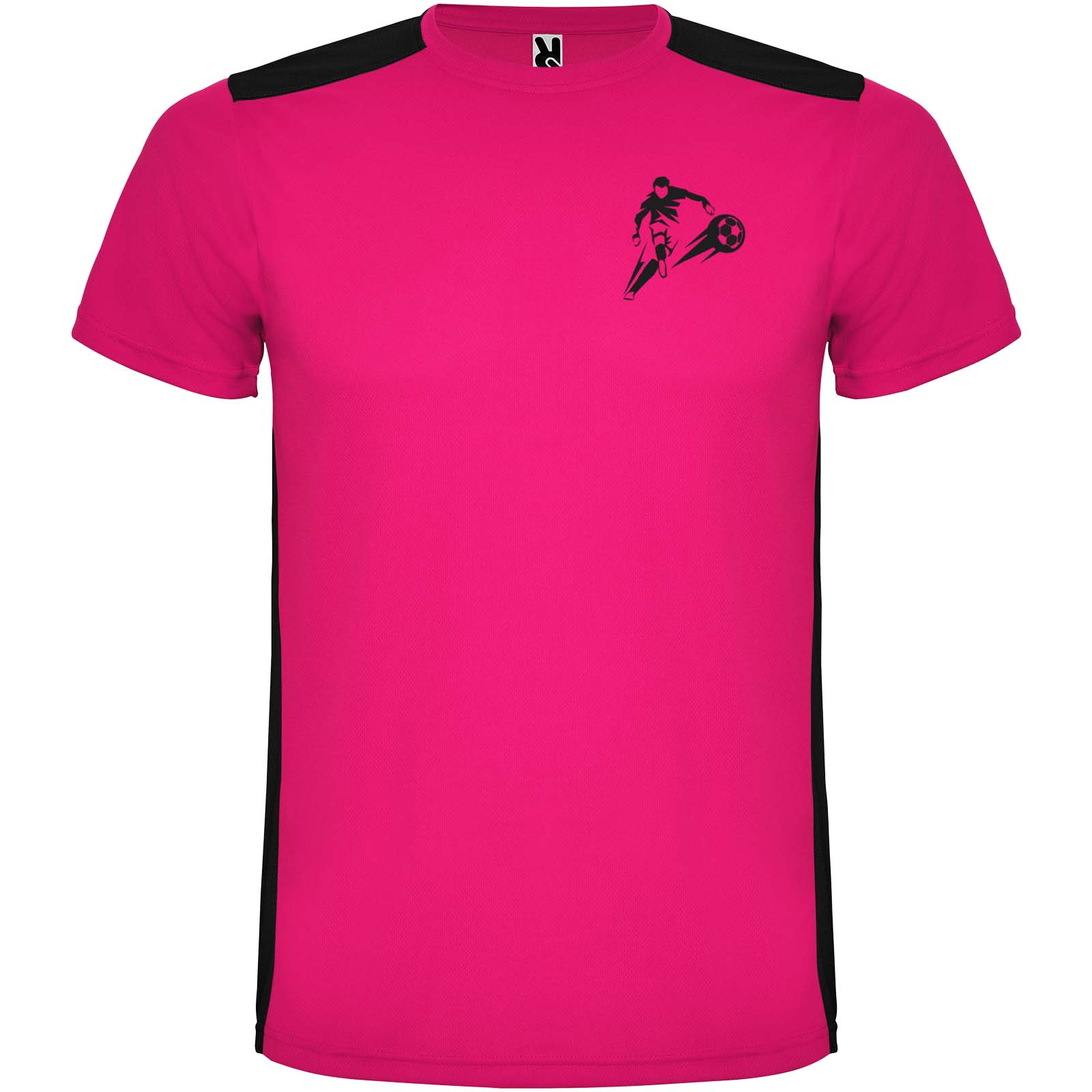 Detroit 130 g/m² short sleeve unisex sports t-shirt
