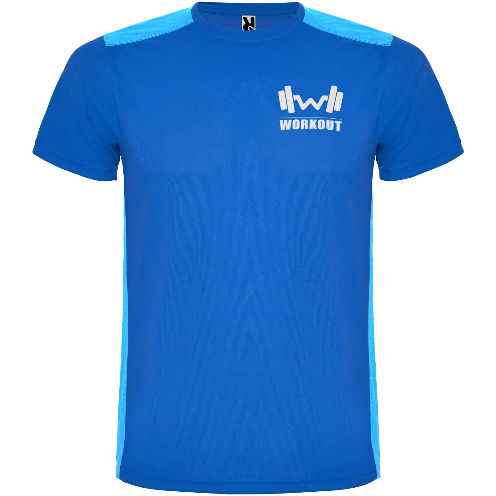Detroit 130 g/m² short sleeve unisex sports t-shirt