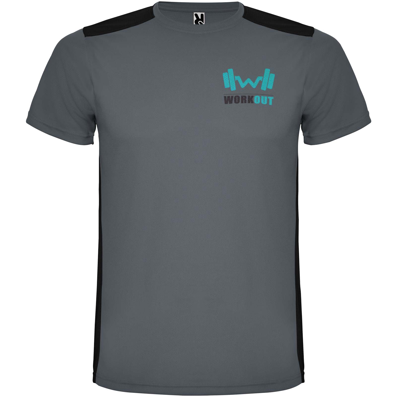 Detroit 130 g/m² short sleeve unisex sports t-shirt