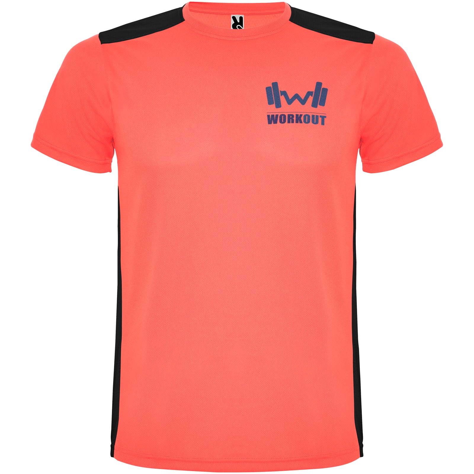 Detroit 130 g/m² short sleeve unisex sports t-shirt