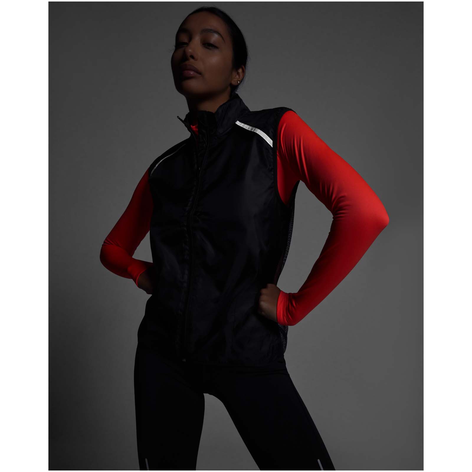Jannu unisex lightweight running bodywarmer