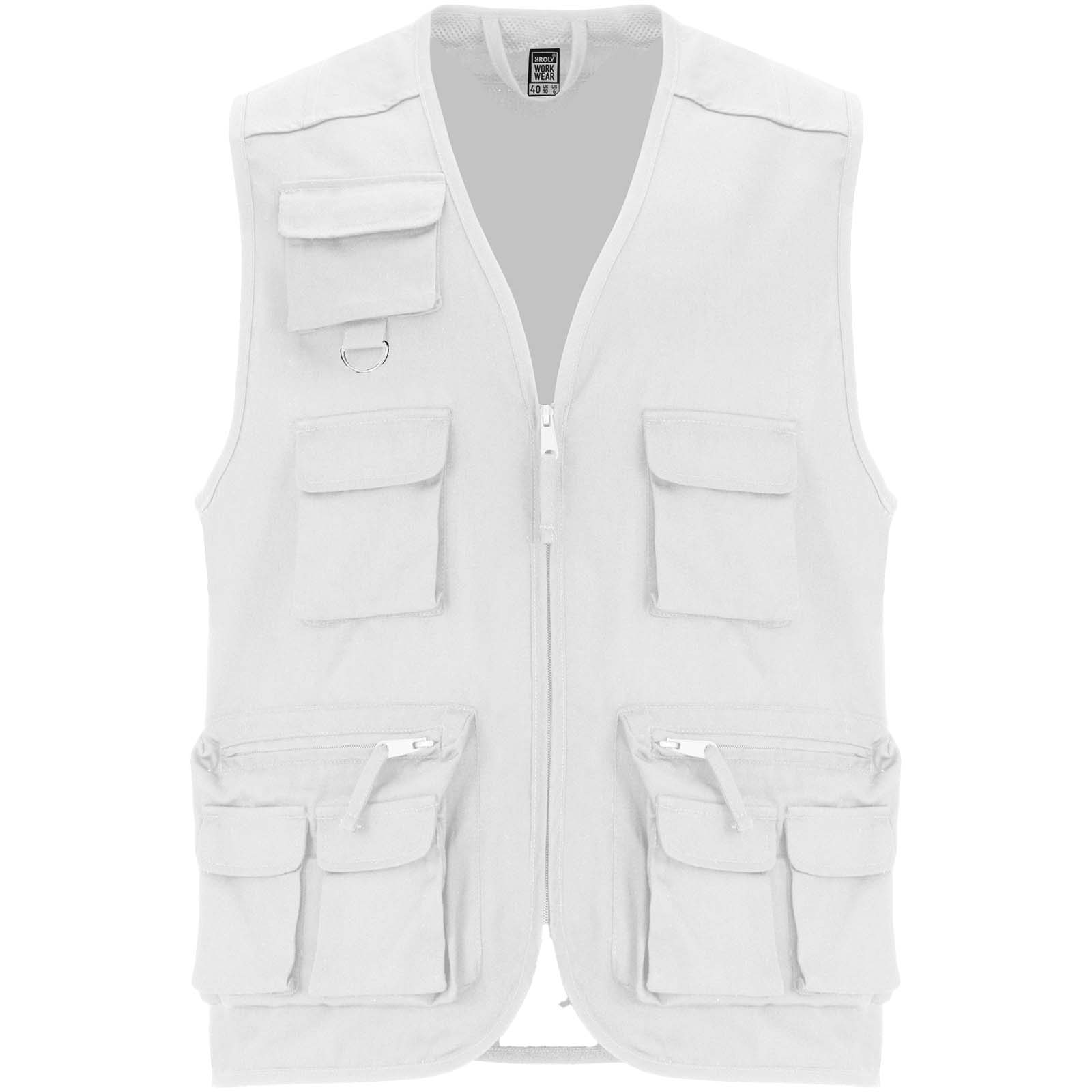 Venera 200 g/m2 v-neck multi-pocket workwear vest
