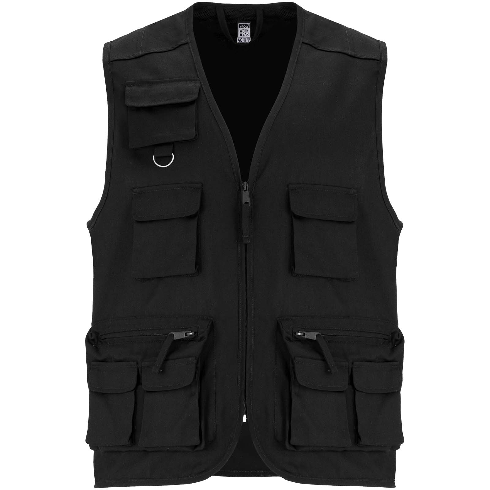 Venera 200 g/m2 v-neck multi-pocket workwear vest