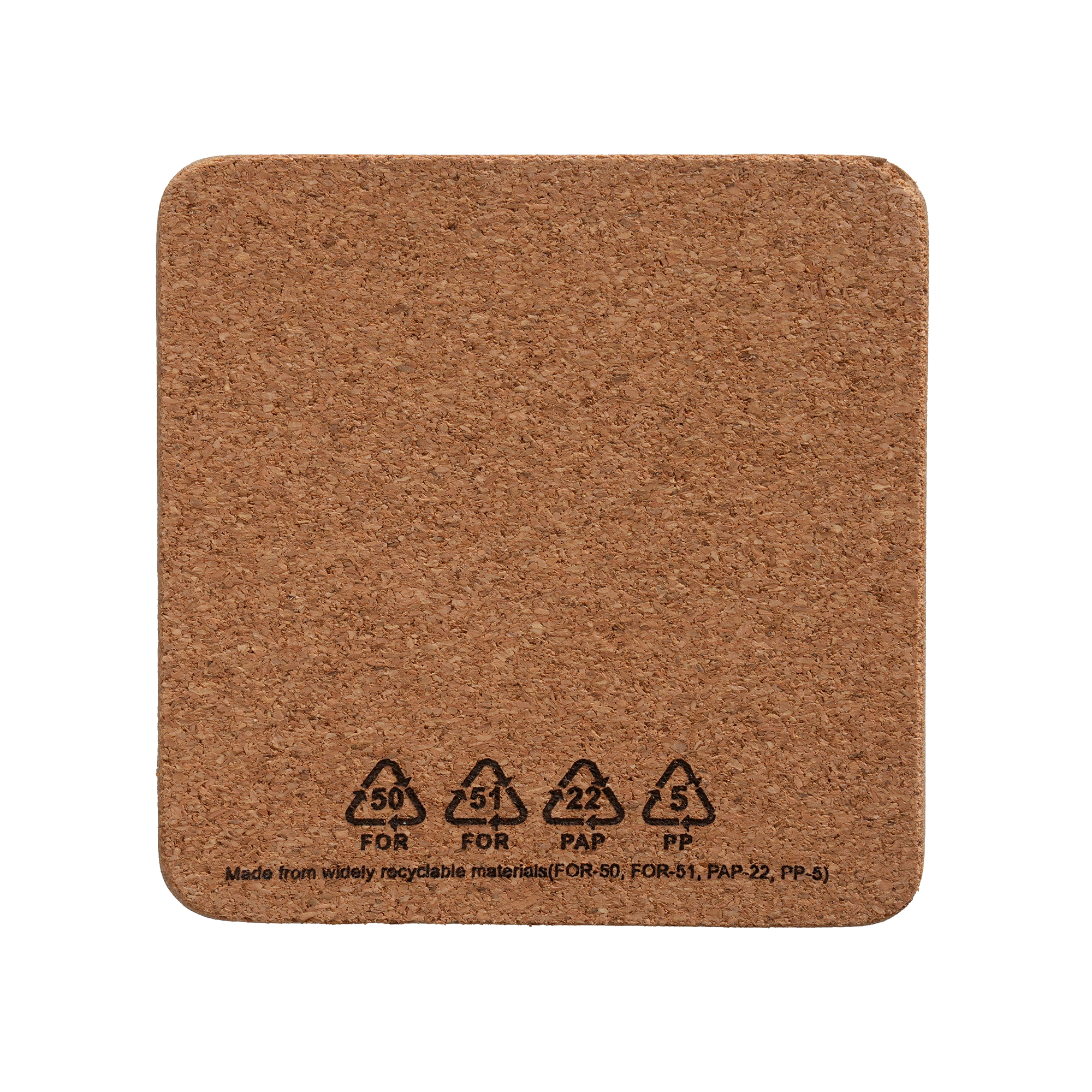 Cork Coaster Set
