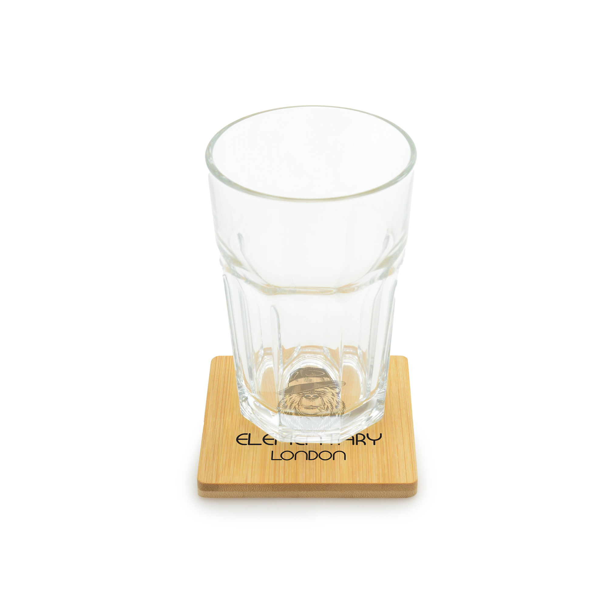 Blane 2-in-1 Bamboo Coaster
