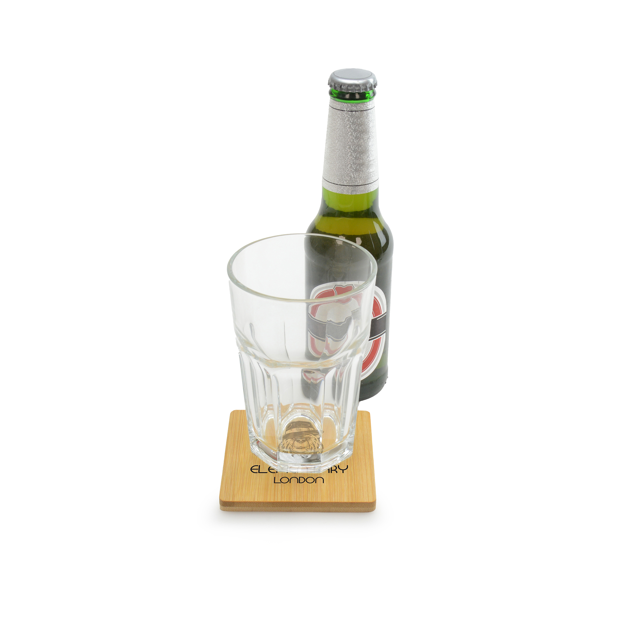 Blane 2-in-1 Bamboo Coaster