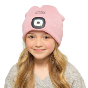 Rechargeable Light Beanie Kids Version