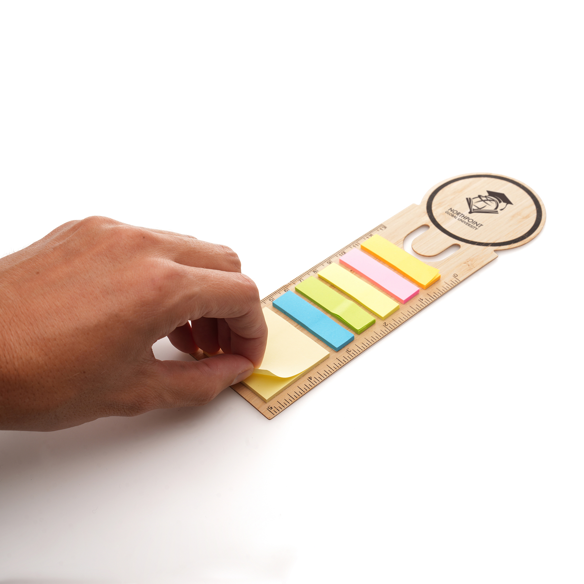 Bamboo Sticky Note Bookmark