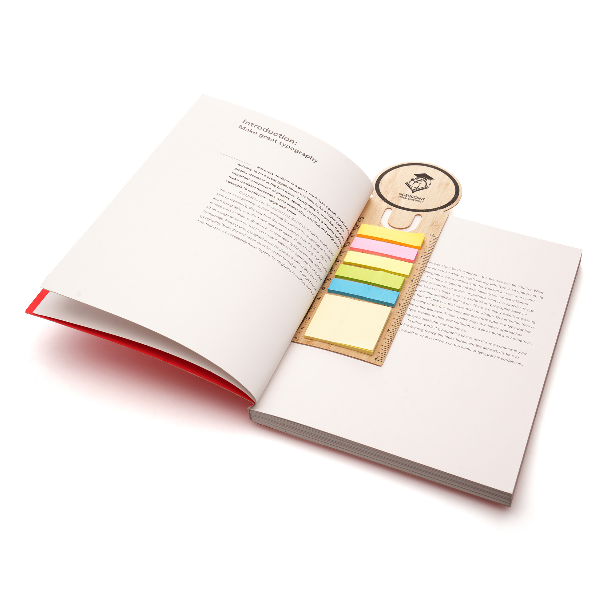 Bamboo Sticky Note Bookmark