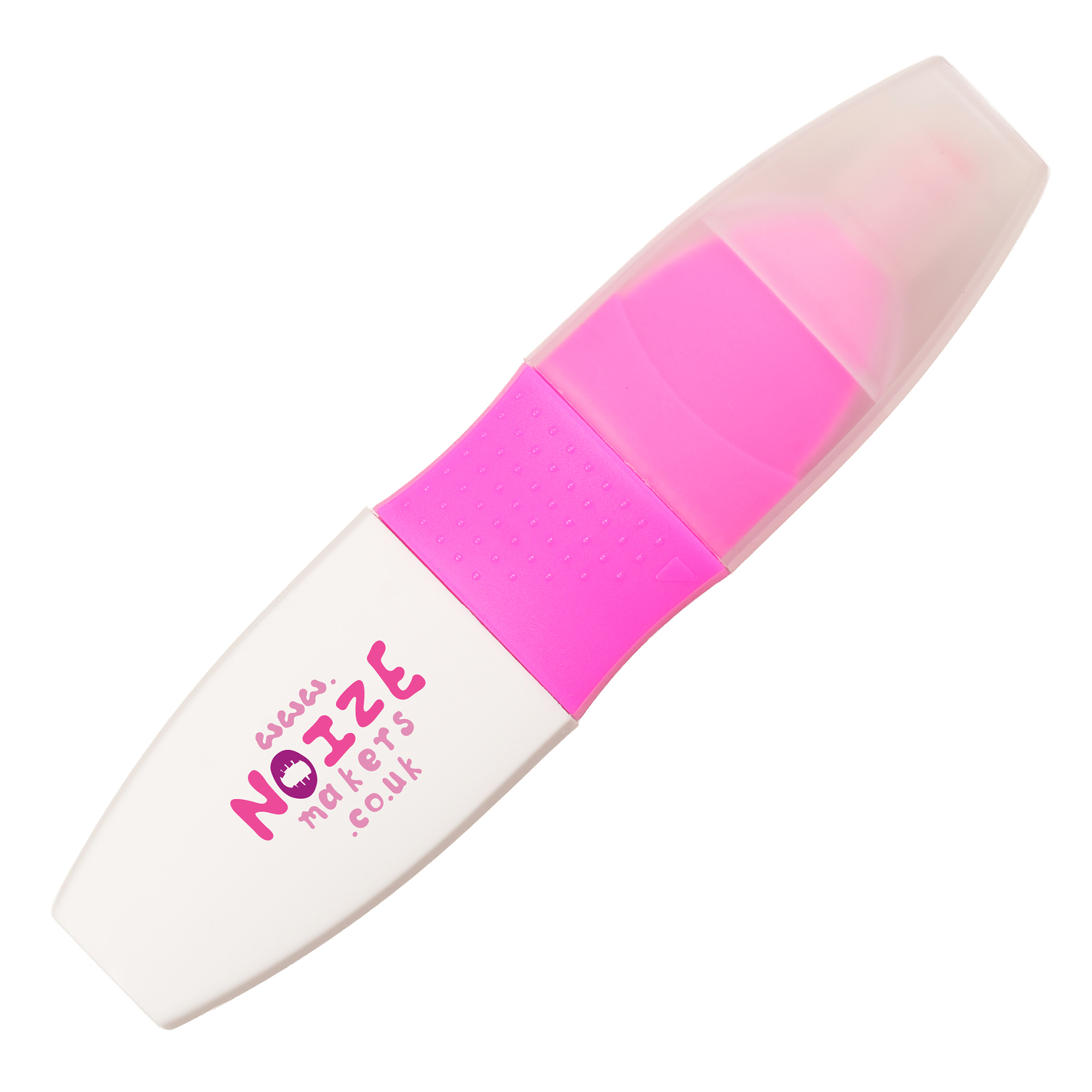 White Neon Flat Capped Highlighter