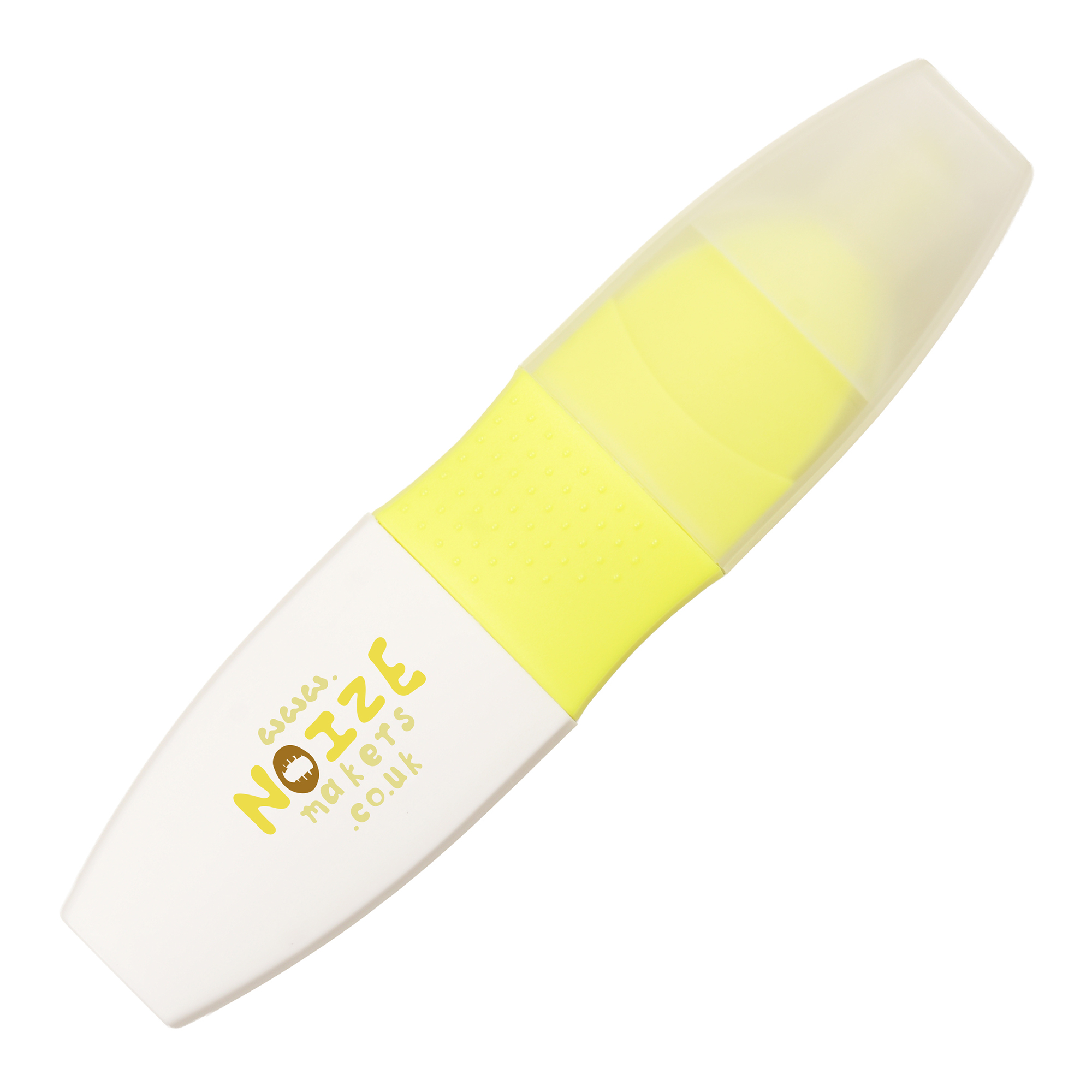 White Neon Flat Capped Highlighter